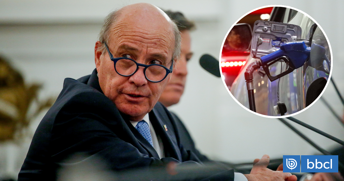 ¿Quién le dijo eso?: Ministro Quiroz pone en duda alza de $35 en combustibles proyectada por expertos