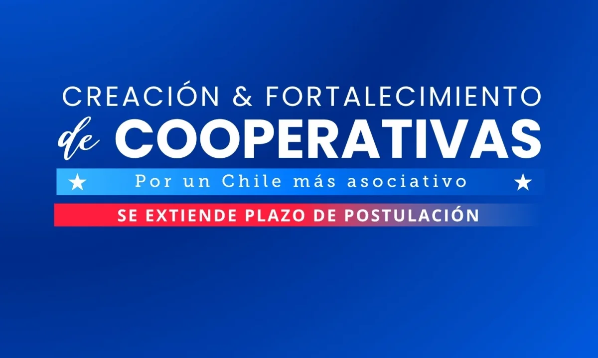Extienden postulación a fondo que impulsa el desarrollo de cooperativas del país