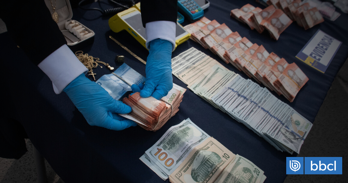 Del robo al lavado de dinero: así funciona el «círculo vicioso» del crimen organizado en Chile