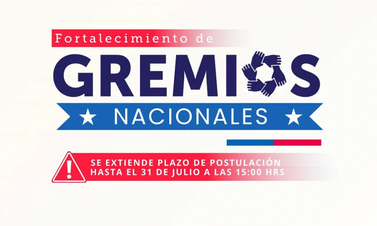 Gremios nacionales aún pueden postular a programa de fortalecimiento