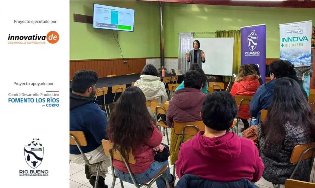 Emprendedores locales completan proceso formativo del programa Innova Más Río Bueno