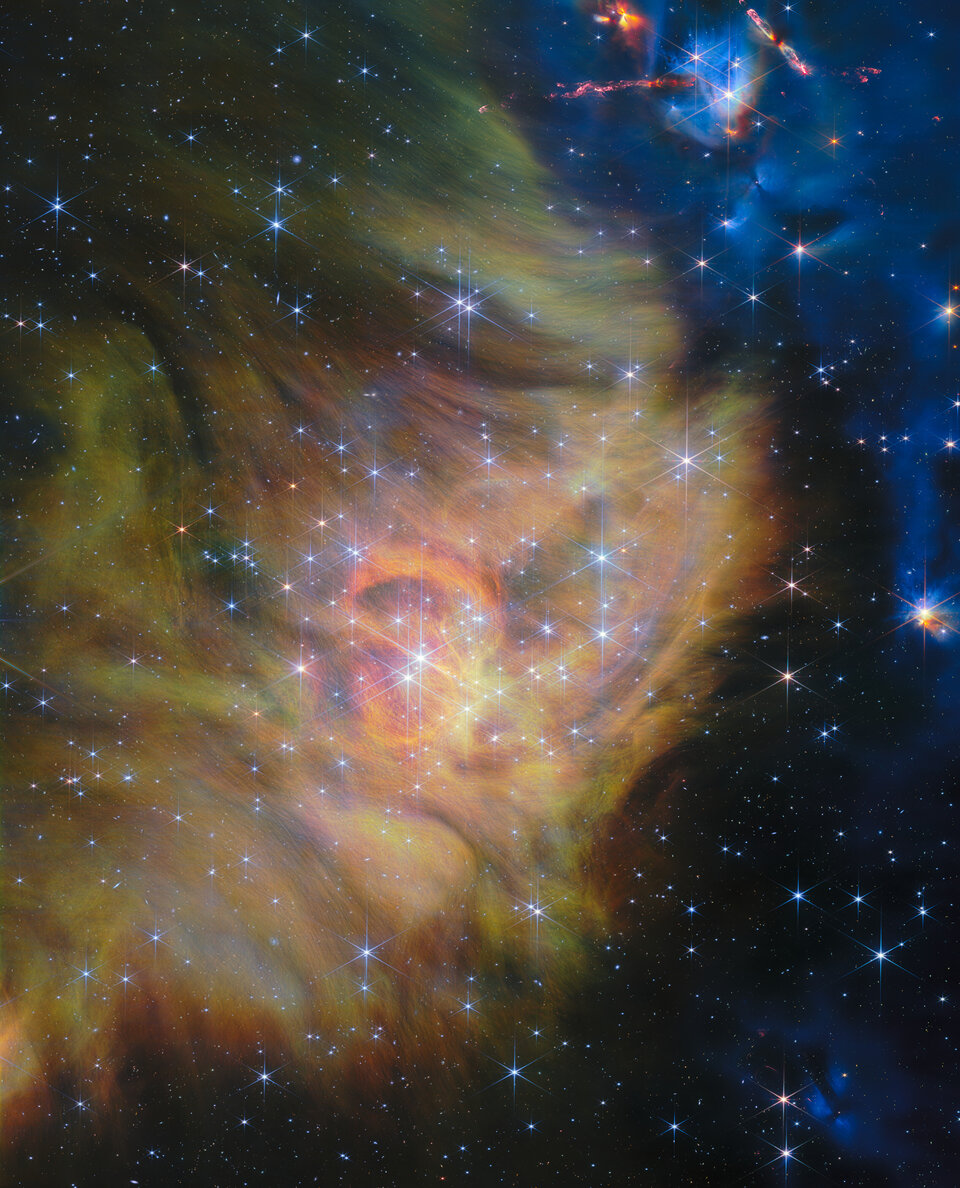 Imagen completa de la zona de formación estelar IC 348