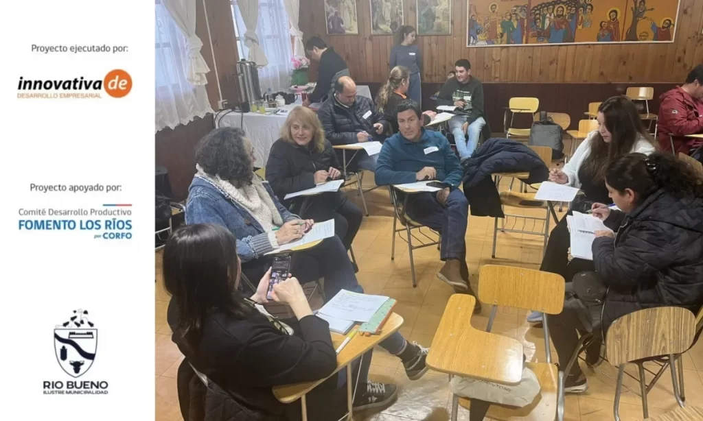 Emprendedores de Río Bueno comienzan a proyectar la aplicación de herramientas de innovación en sus negocios